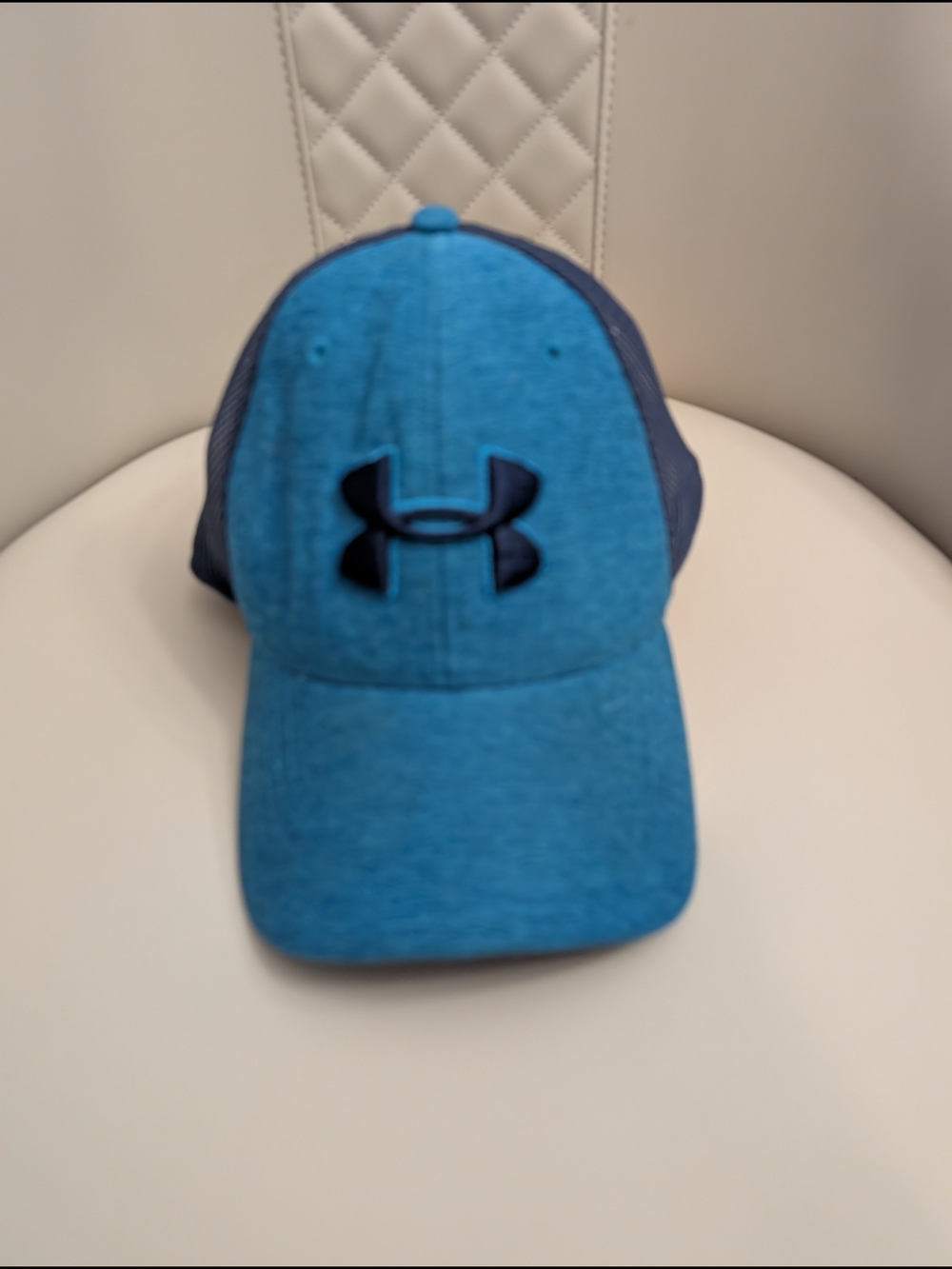 Under Armour Blue Logo Baseball Trucker Unisex Cap